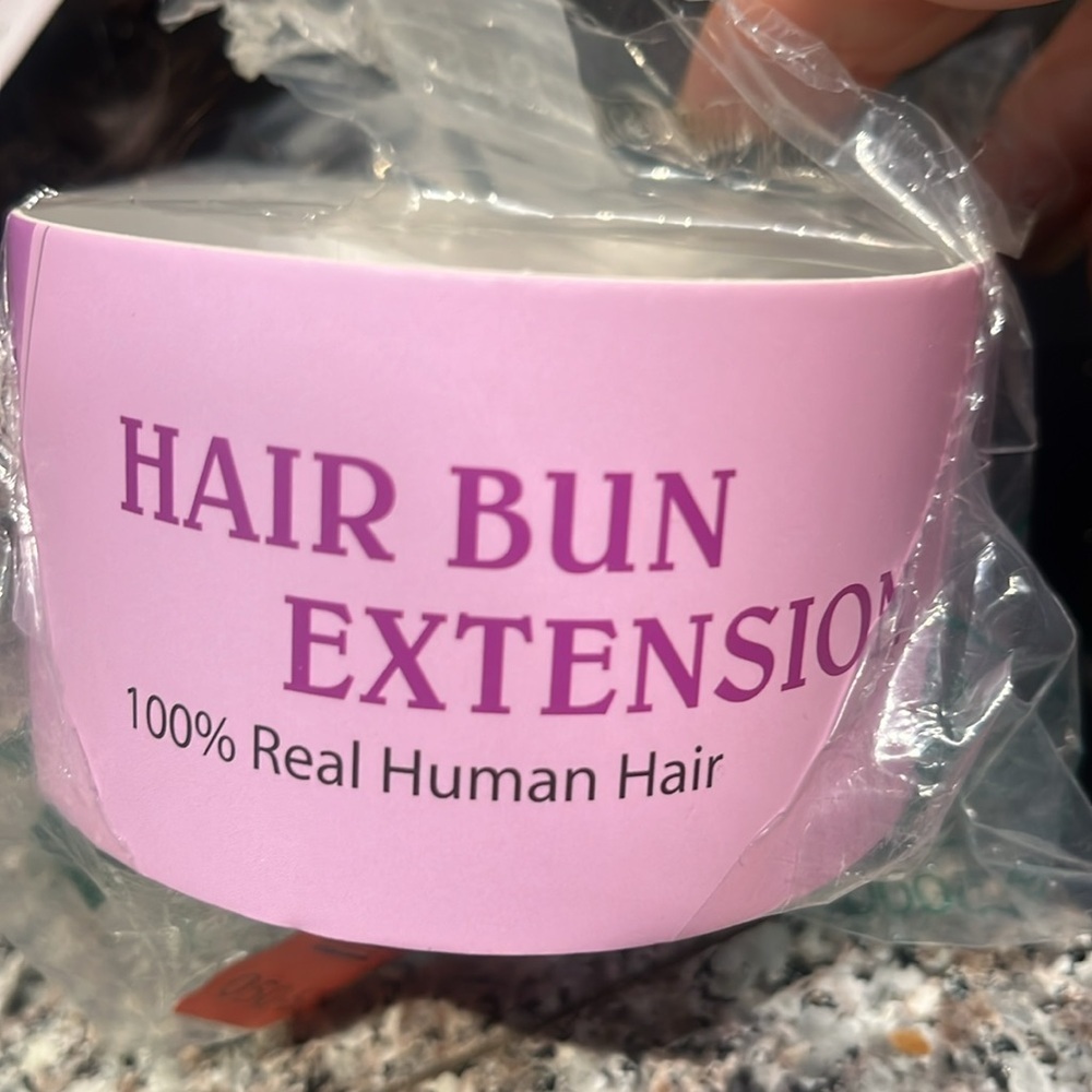 NWT Ruwiss Elegant 100% Human Hair Extension Clip on color 1B-2 - Picture 5 of 6